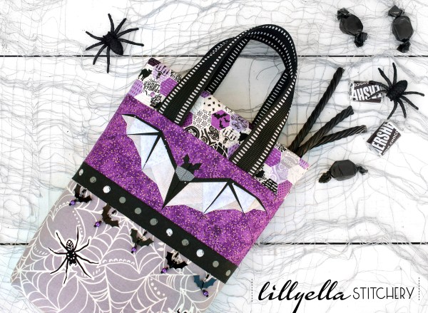 Midnight Bite Treat Bag Tutorial | lillyella stitchery