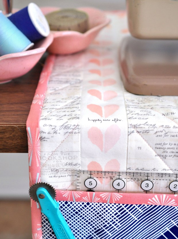 Undercover Maker Mat featuring Paperie Fabrics | lillyella stitchery