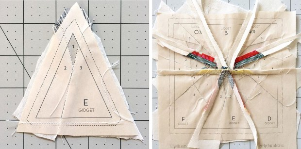 paper piecing tips | lillyella stitchery